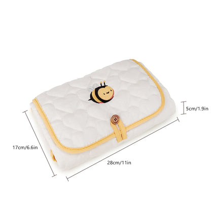 Foldable Waterproof Baby Changing Pad – Large 70×50 cm