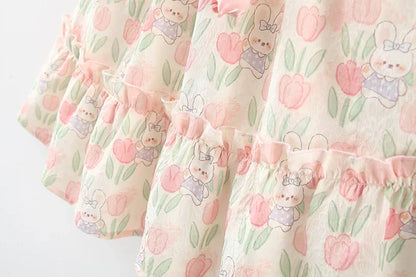 Lullaby Floral Pleated Summer Dress