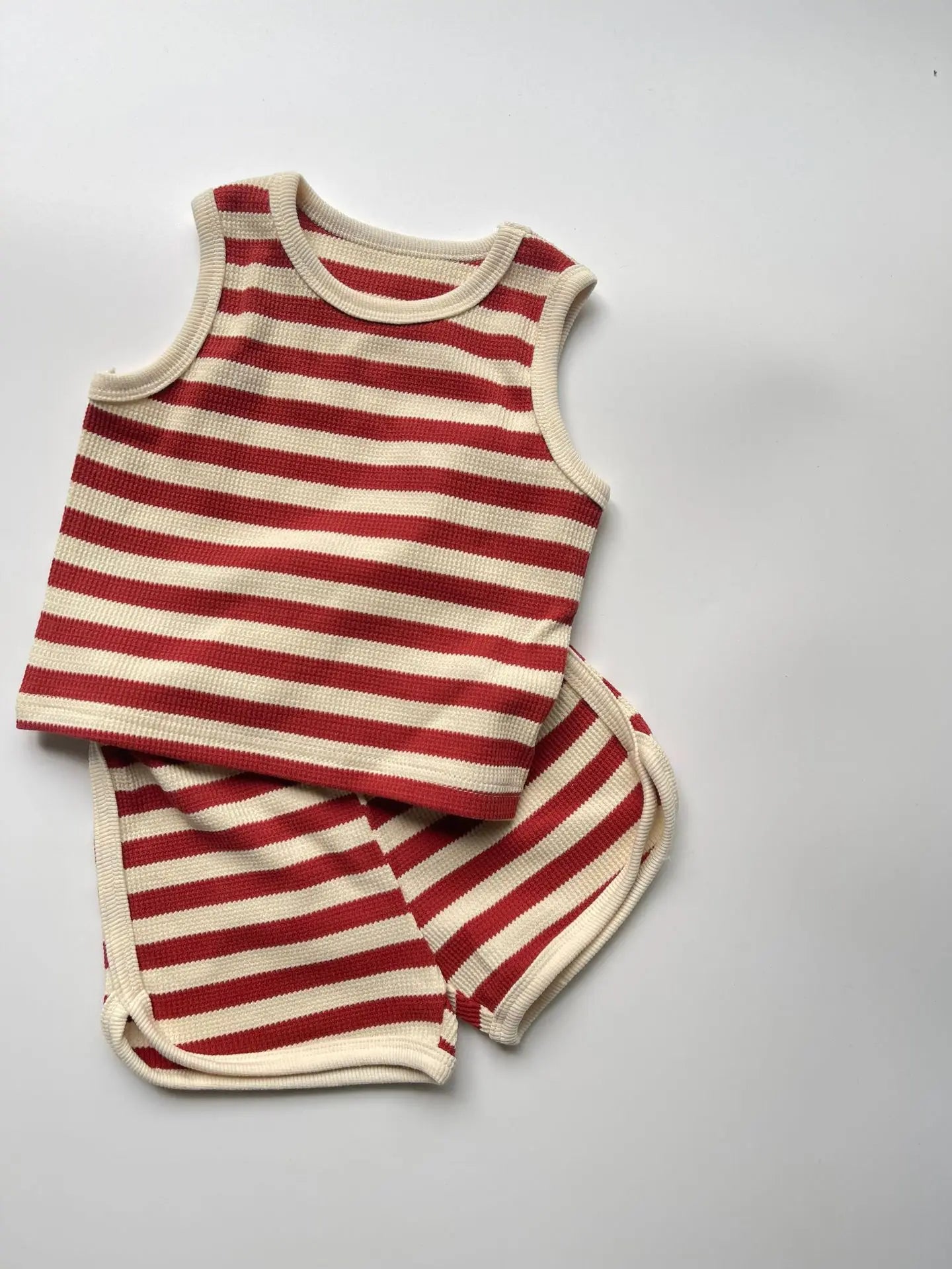 Lullaby Striped Cotton Baby Set