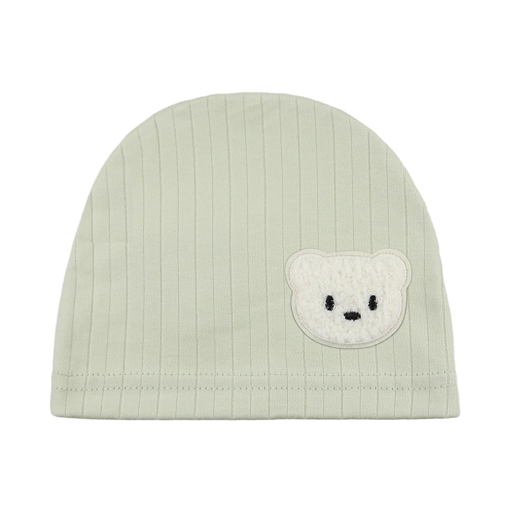 Unisex Baby Cotton Hats – Minimalist Style