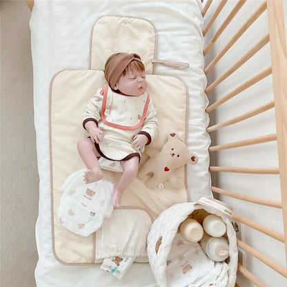 Foldable Waterproof Baby Changing Pad – Large 70×50 cm