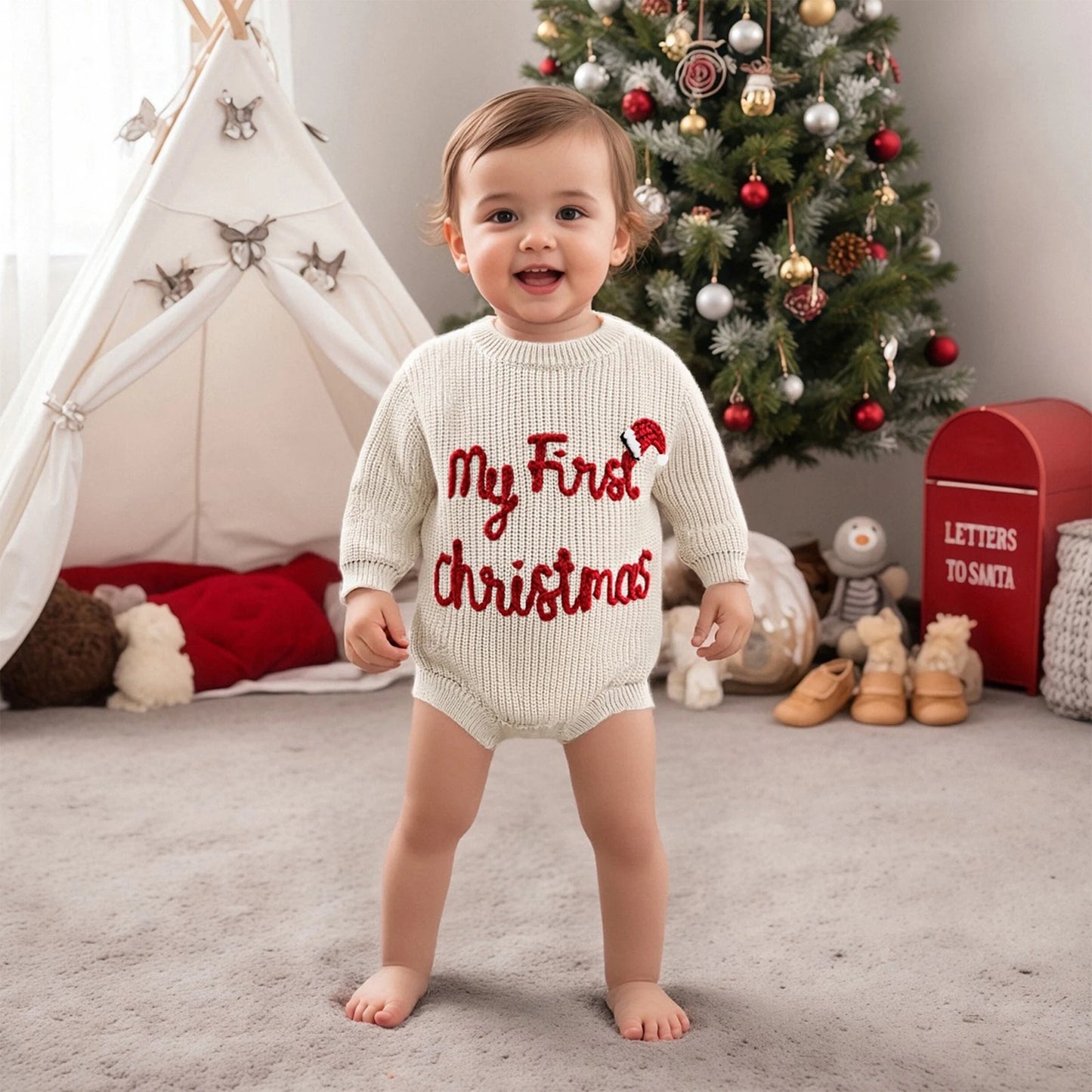 My First Christmas Baby - Unisex Christmas Sweater