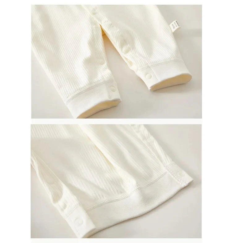 100% Cotton Romper – Unisex Long Sleeve🍂