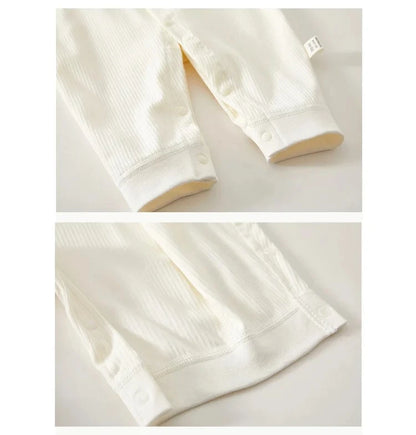 100% Cotton Romper – Unisex Long Sleeve🍂