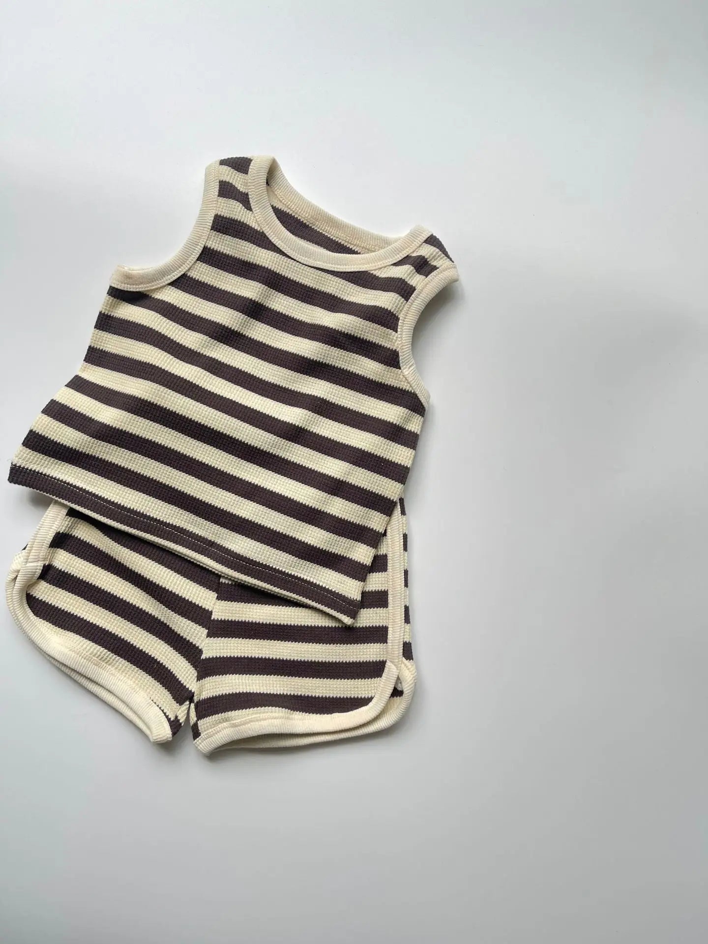 Lullaby Striped Cotton Baby Set