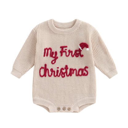 My First Christmas Baby - Unisex Christmas Sweater