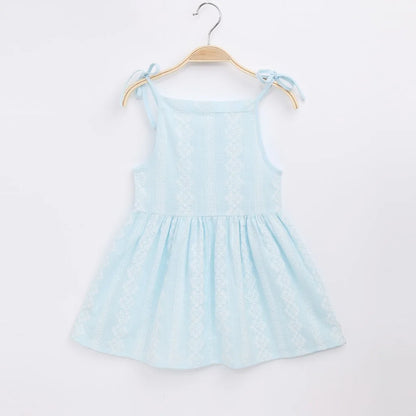 Cotton Linen Strappy Dress – Lullaby