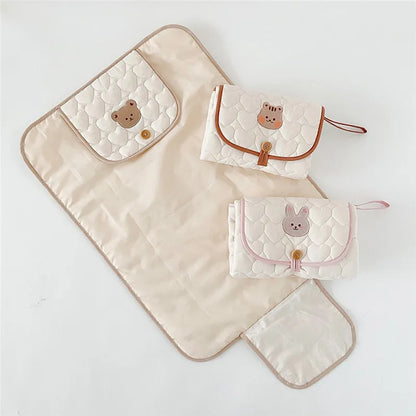 Foldable Waterproof Baby Changing Pad – Large 70×50 cm