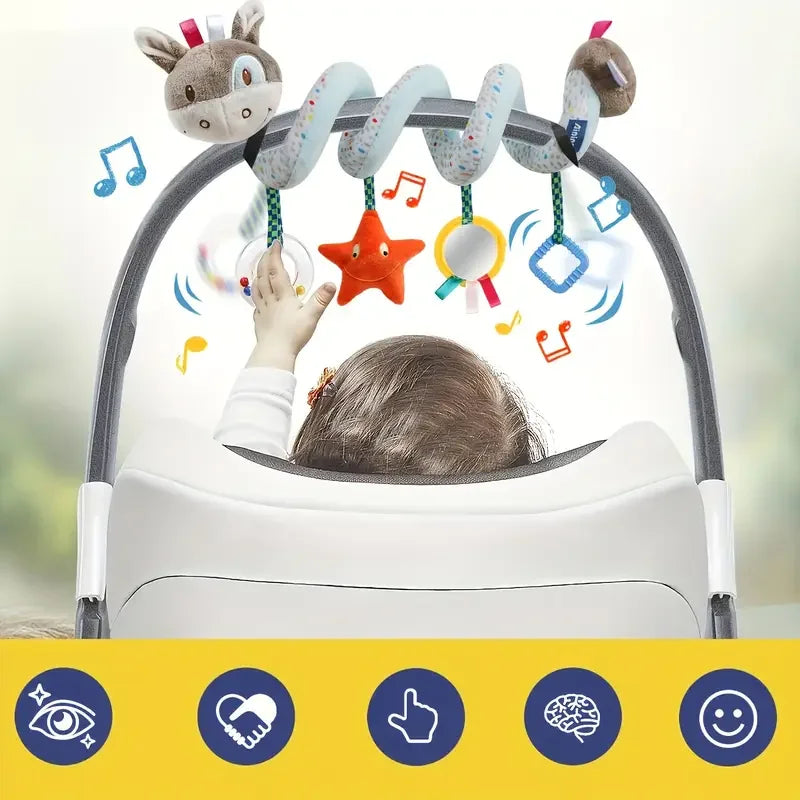 Plush Spiral Activity Toy