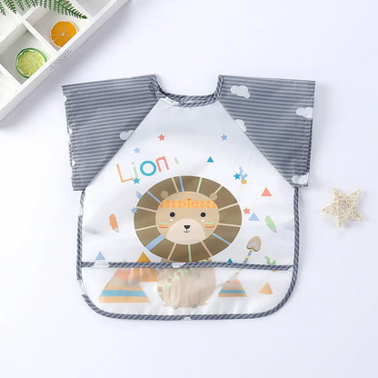 Baby Waterproof Short-Sleeve Bib