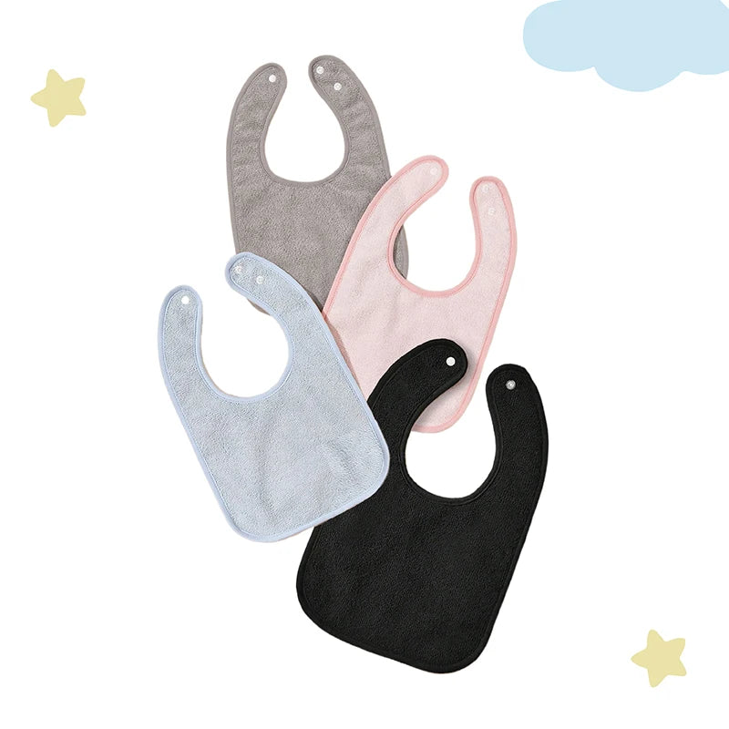 4/3 Pack Waterproof Baby Bibs