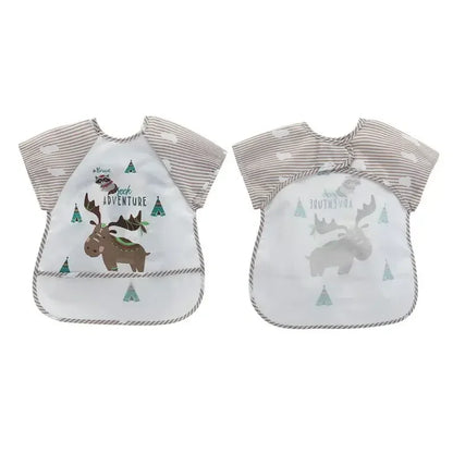 Baby Waterproof Short-Sleeve Bib
