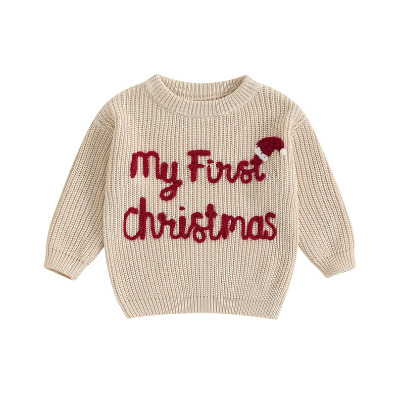 Knit Sweater - My first Christmas