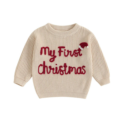Knit Sweater - My first Christmas