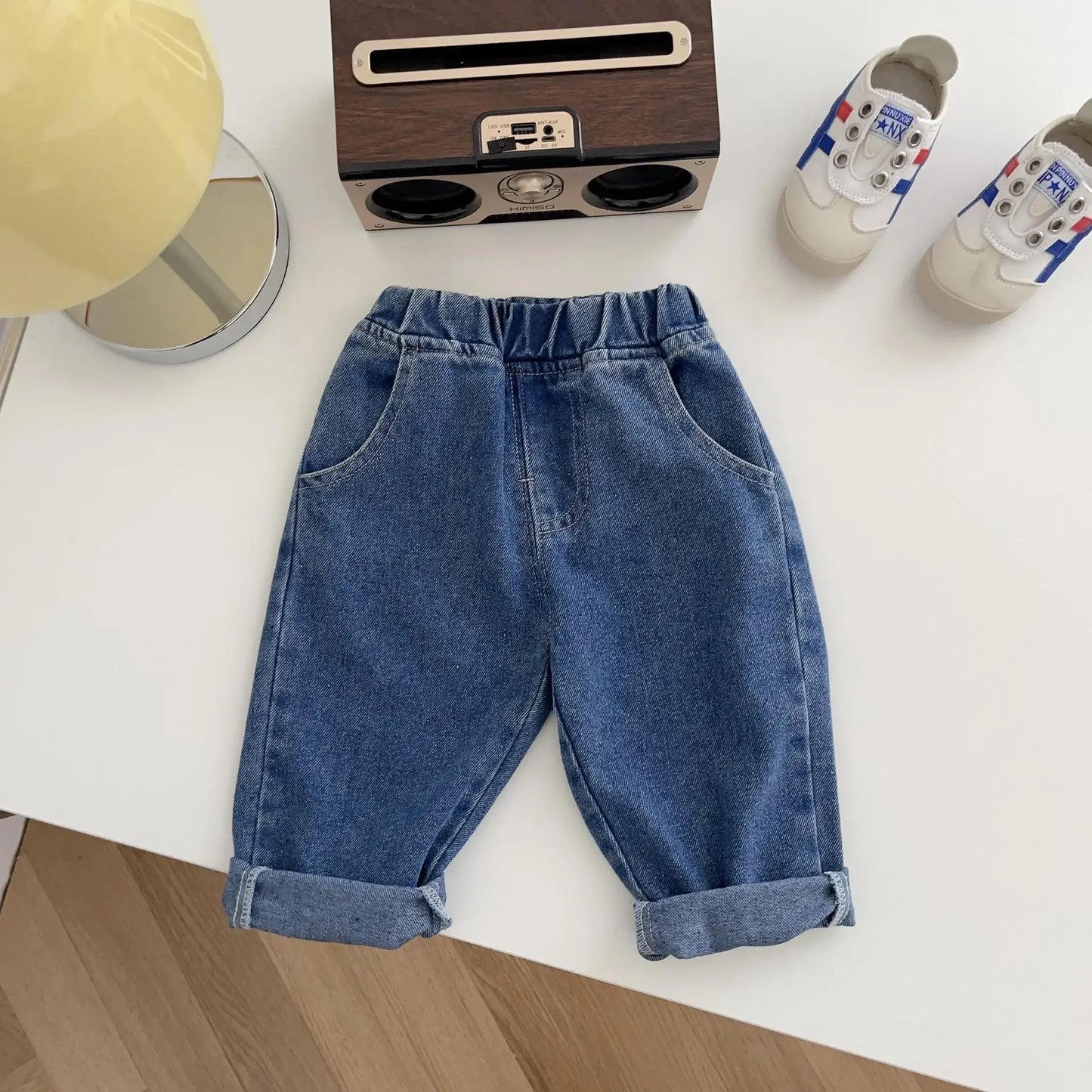 Baby & Toddler Jeans – Unisex Loose Fit