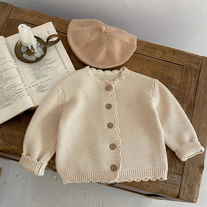 Baby Long Sleeve Cardigan – Automne Collection 🍂