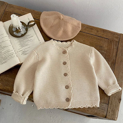 Baby Long Sleeve Cardigan – Automne Collection 🍂