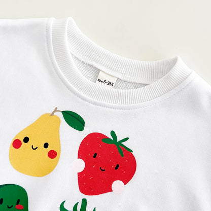 Fruit Print Set – Cotton Blend Autumn Collection