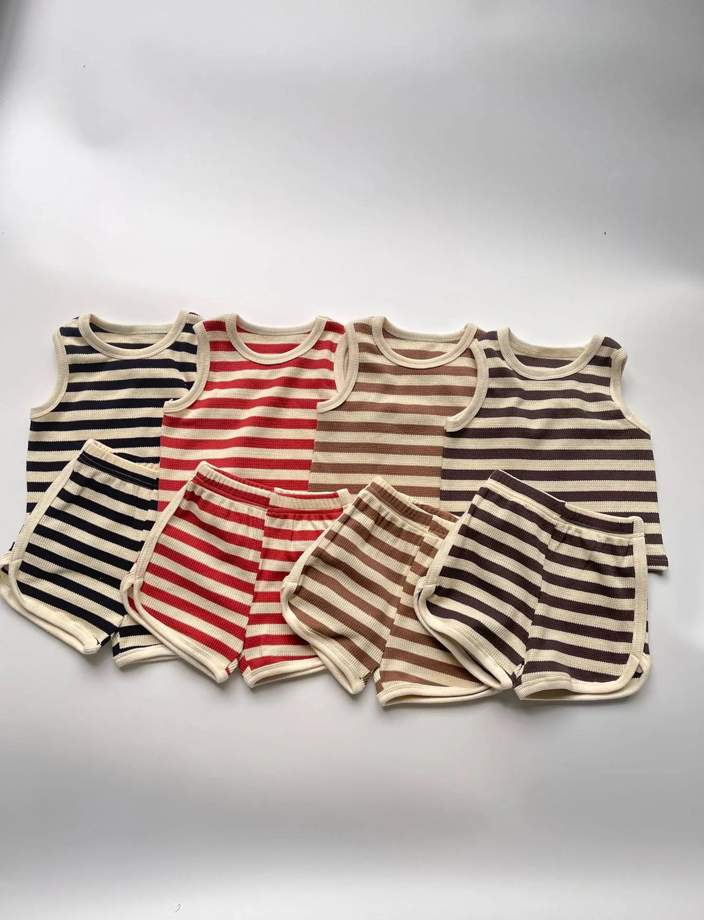 Lullaby Striped Cotton Baby Set
