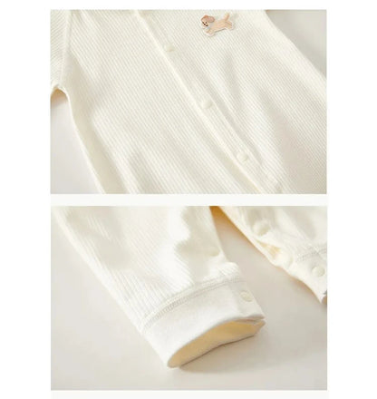 100% Cotton Romper – Unisex Long Sleeve🍂