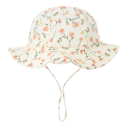 Lullaby Cotton Baby Sun Hat