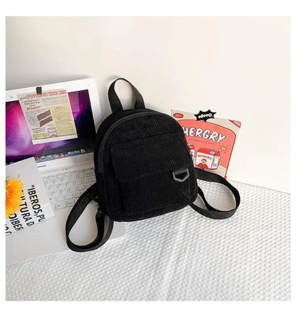 Mini Corduroy Backpack – Unisex