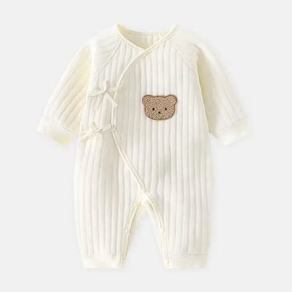 Lullaby Cotton Baby Romper – Full Sleeve Jumpsuit