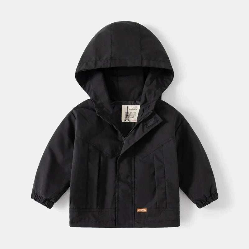 Hooded Windbreaker Jacket