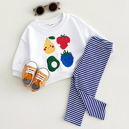 Fruit Print Set – Cotton Blend Autumn Collection
