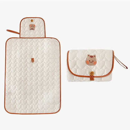 Foldable Waterproof Baby Changing Pad – Large 70×50 cm
