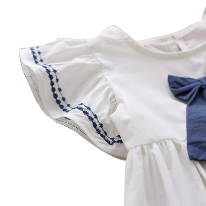 Lullaby Summer Bow Cotton Dress