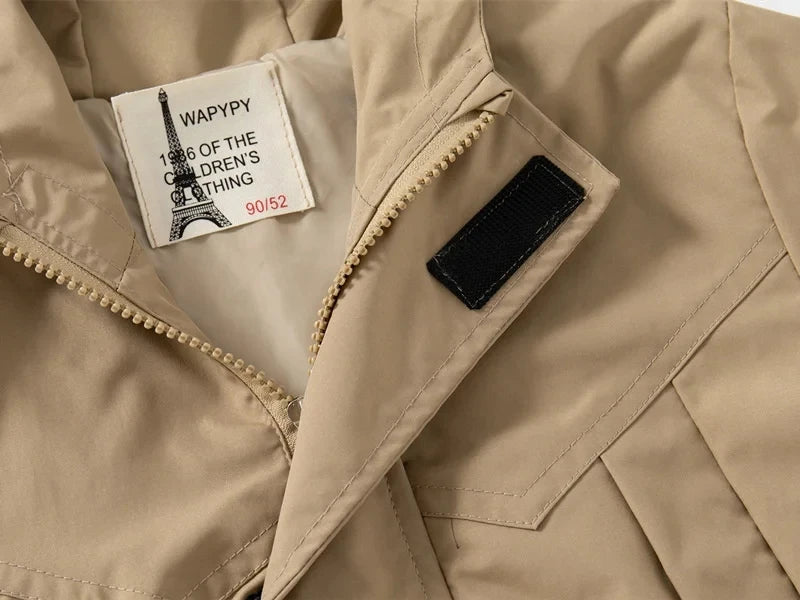 Hooded Windbreaker Jacket