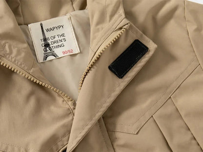 Hooded Windbreaker Jacket