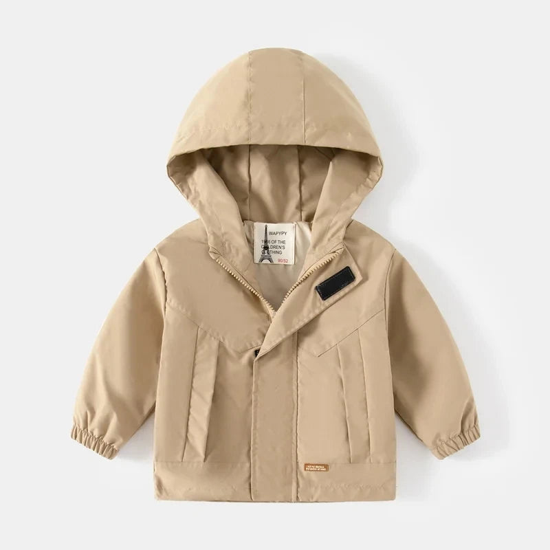 Hooded Windbreaker Jacket