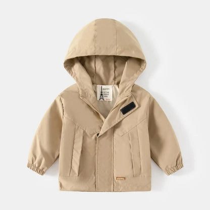 Hooded Windbreaker Jacket