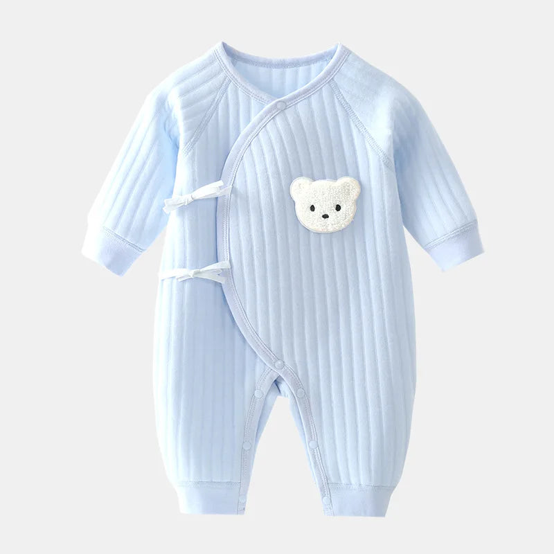 Lullaby Cotton Baby Romper – Full Sleeve Jumpsuit