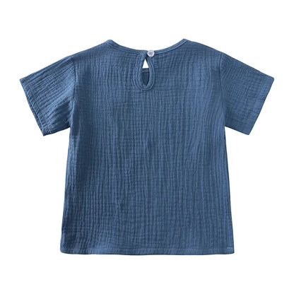 Lullaby Cotton Baby Set – Short Sleeve 2 Pcs