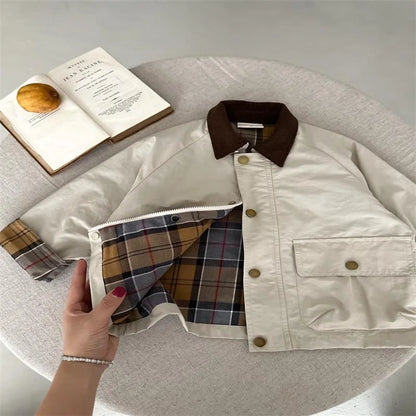 Cotton Trench Jacket