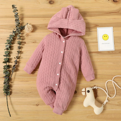 Hooded Romper – Autumn Collection 🍂