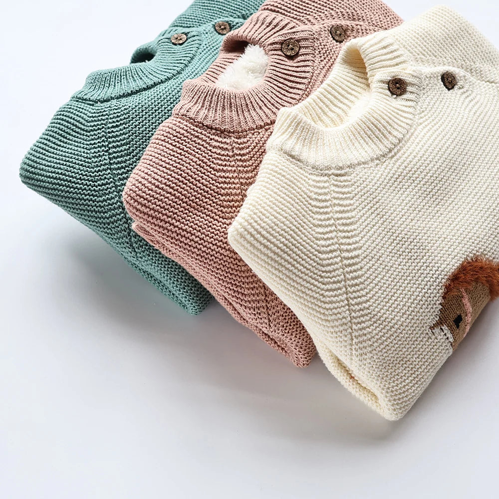 Cotton Knit Sweater – Autumn Collection 🍂