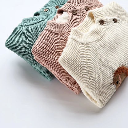 Cotton Knit Sweater – Autumn Collection 🍂