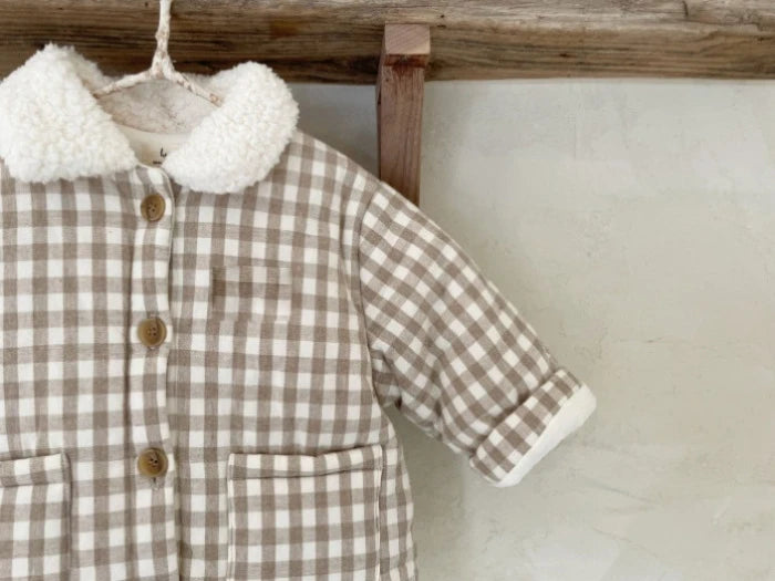 Cotton Unisex Plaid Jacket – Autumn Collection 🍁