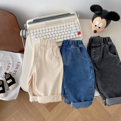 Baby & Toddler Jeans – Unisex Loose Fit
