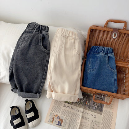 Baby & Toddler Jeans – Unisex Loose Fit