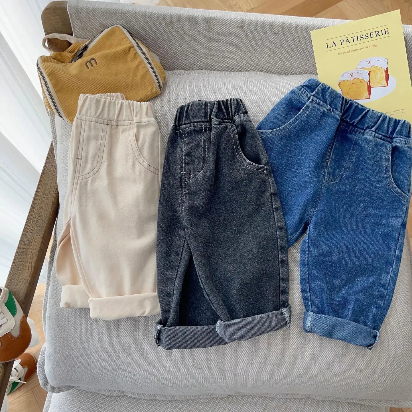 Baby & Toddler Jeans – Unisex Loose Fit