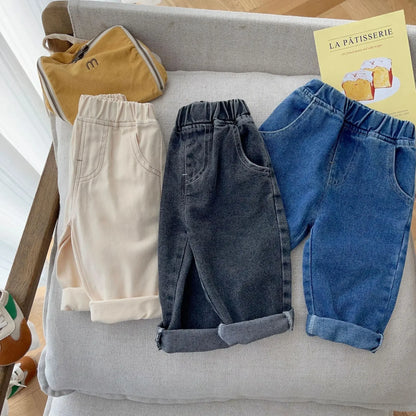 Baby & Toddler Jeans – Unisex Loose Fit