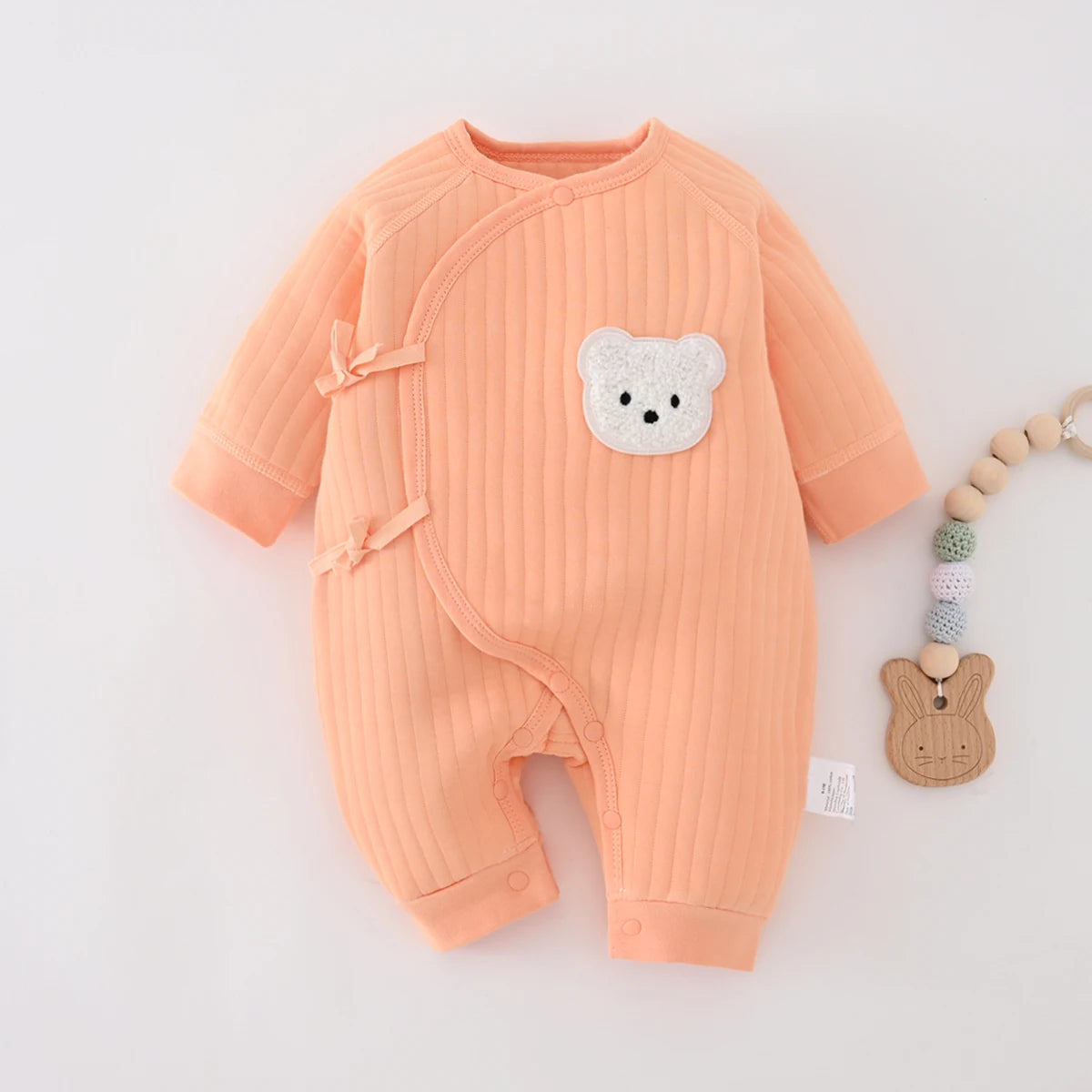Lullaby Cotton Baby Romper – Full Sleeve Jumpsuit