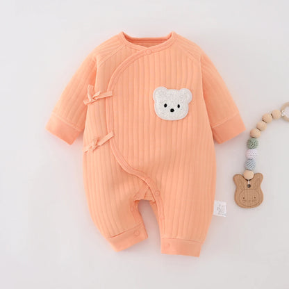 Lullaby Cotton Baby Romper – Full Sleeve Jumpsuit