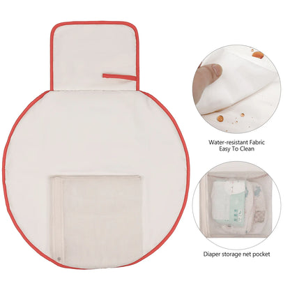 Foldable Waterproof Baby Changing Pad – Large 70×50 cm