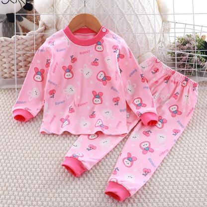Cotton Animal Pajamas – Autumn Sleepwear
